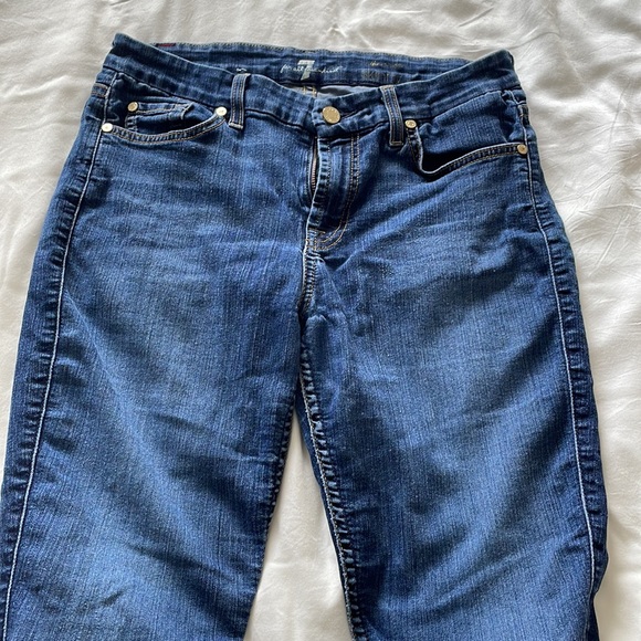 7 for all man kind ankle skinny jeans - Picture 3 of 3